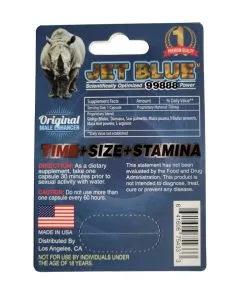 Alternative view of Jet Blue 99888 Pill